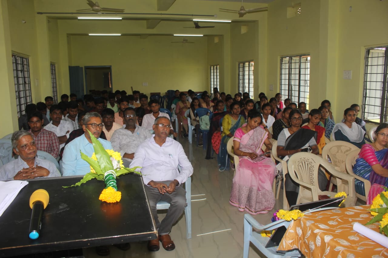 job mela held at VSRGDC movva